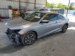 Salvage cars for sale from Copart Cartersville, GA: 2018 Honda Civic LX