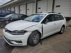 Volkswagen Golf salvage cars for sale: 2018 Volkswagen Golf Sportwagen S