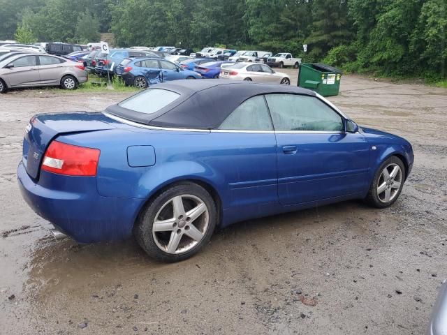 2005 Audi A4 Quattro Cabriolet