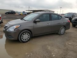 Vehiculos salvage en venta de Copart Temple, TX: 2016 Nissan Versa S