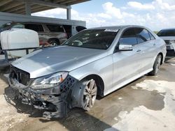 Salvage cars for sale from Copart West Palm Beach, FL: 2016 Mercedes-Benz E 350