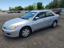 Salvage cars for sale from Copart Brookhaven, NY: 2007 Honda Accord LX