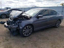 Salvage cars for sale from Copart Greenwood, NE: 2015 Honda Accord Sport