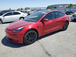 Salvage cars for sale from Copart Bakersfield, CA: 2021 Tesla Model 3