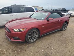 Vehiculos salvage en venta de Copart Temple, TX: 2016 Ford Mustang GT
