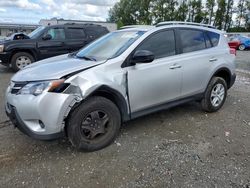 Vehiculos salvage en venta de Copart Arlington, WA: 2013 Toyota Rav4 LE