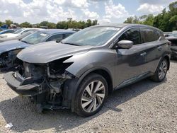 Salvage cars for sale from Copart Riverview, FL: 2021 Nissan Murano SL