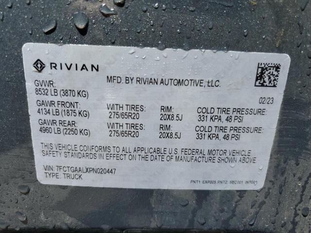 2023 Rivian R1T Launch Edition