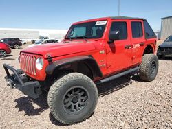 Jeep Wrangler Unlimited Sahara Vehiculos salvage en venta: 2020 Jeep Wrangler Unlimited Sahara
