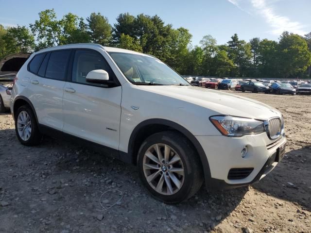 2016 BMW X3 XDRIVE28I