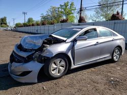 Salvage cars for sale from Copart New Britain, CT: 2015 Hyundai Sonata Hybrid