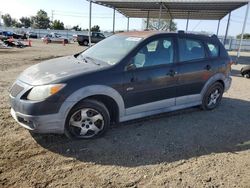 Salvage cars for sale from Copart San Diego, CA: 2005 Pontiac Vibe