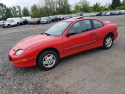 Salvage cars for sale from Copart Hartford City, IN: 1996 Pontiac Sunfire SE