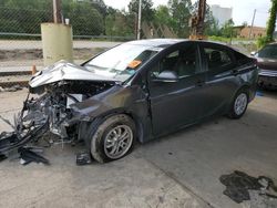 Toyota Prius Night Shade salvage cars for sale: 2022 Toyota Prius Night Shade