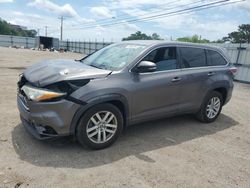 Toyota Vehiculos salvage en venta: 2016 Toyota Highlander LE