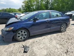 Honda salvage cars for sale: 2010 Honda Civic LX