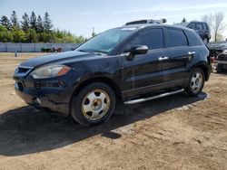 Salvage cars for sale from Copart Ontario Auction, ON: 2008 Acura RDX