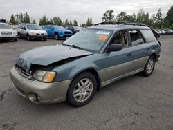 Subaru salvage cars for sale: 2002 Subaru Legacy Outback