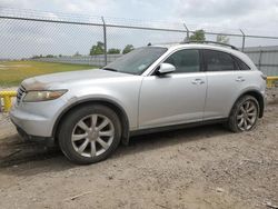 Infiniti salvage cars for sale: 2007 Infiniti FX45