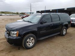 Salvage cars for sale from Copart Colorado Springs, CO: 2012 Chevrolet Suburban K1500 LT
