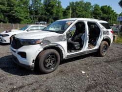 Ford Explorer salvage cars for sale: 2022 Ford Explorer Police Interceptor