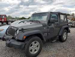 Jeep salvage cars for sale: 2018 Jeep Wrangler Sport