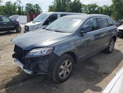 Audi Q7 salvage cars for sale: 2013 Audi Q7 Premium Plus