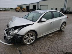 Chevrolet Cruze LTZ salvage cars for sale: 2011 Chevrolet Cruze LTZ