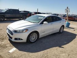 Salvage cars for sale from Copart Amarillo, TX: 2015 Ford Fusion SE Hybrid