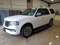 Lincoln Navigator salvage cars for sale: 2015 Lincoln Navigator