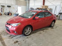 Toyota salvage cars for sale: 2015 Toyota Corolla L