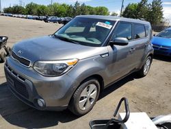 KIA Soul salvage cars for sale: 2015 KIA Soul