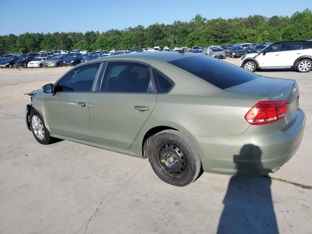 2012 Volkswagen Passat S