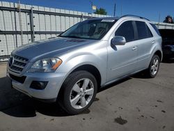 Mercedes-Benz Vehiculos salvage en venta: 2009 Mercedes-Benz ML 350