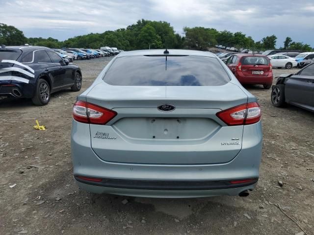 2013 Ford Fusion SE Hybrid