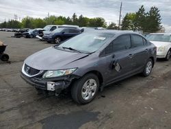 Honda Civic lx salvage cars for sale: 2014 Honda Civic LX