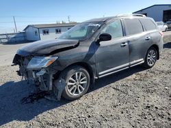 Salvage cars for sale from Copart Airway Heights, WA: 2015 Nissan Pathfinder S