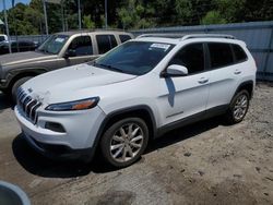 2014 Jeep Cherokee Limited en venta en Savannah, GA
