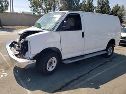 Salvage cars for sale from Copart Rancho Cucamonga, CA: 2021 GMC Savana G2500