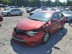 Vehiculos salvage en venta de Copart Madisonville, TN: 2016 Toyota Corolla L