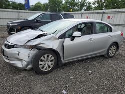 2012 Honda Civic LX en venta en Walton, KY