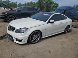 Mercedes-Benz salvage cars for sale: 2012 Mercedes-Benz C 63 AMG