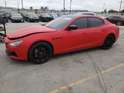 Maserati Ghibli salvage cars for sale: 2017 Maserati Ghibli