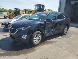 Chevrolet salvage cars for sale: 2021 Chevrolet Equinox LT