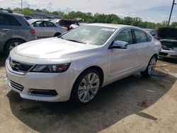 Chevrolet salvage cars for sale: 2017 Chevrolet Impala Premier