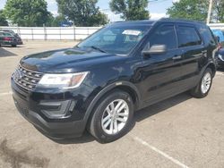 Salvage cars for sale from Copart Moraine, OH: 2017 Ford Explorer