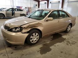 Toyota salvage cars for sale: 2003 Toyota Camry LE