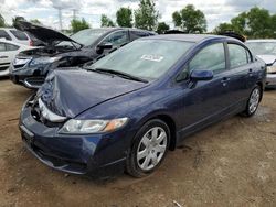 Honda salvage cars for sale: 2010 Honda Civic LX