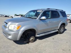 Toyota Sequoia Limited salvage cars for sale: 2007 Toyota Sequoia Limited
