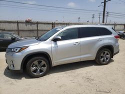 Toyota salvage cars for sale: 2019 Toyota Highlander Hybrid Limited